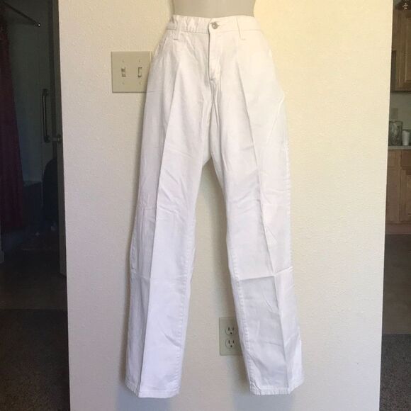 Rare Vintage White Tag 80s Levi’s 550 RELAXED Women BOOT CUT JEANS 8 - Picture 2 of 16